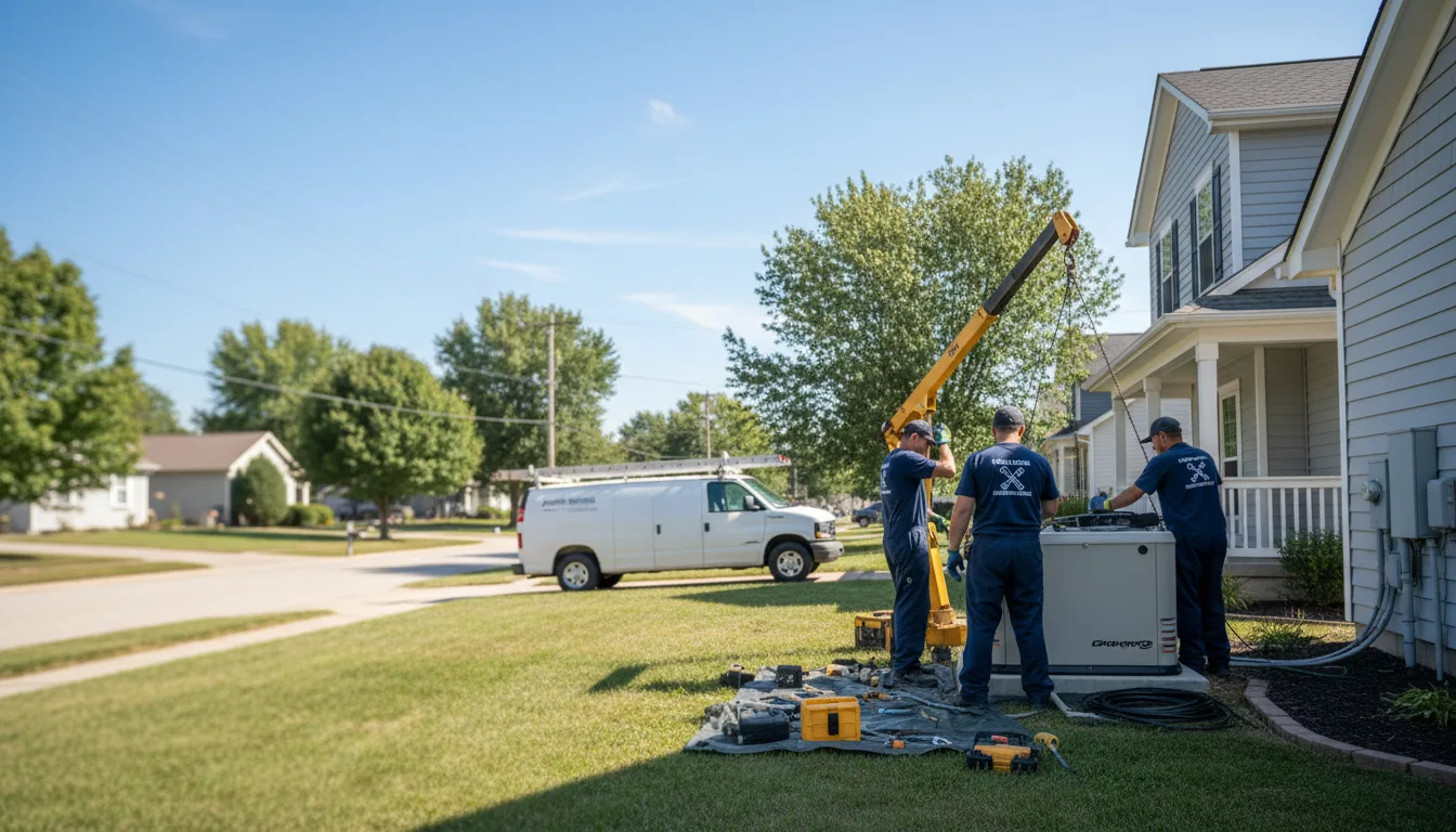 Generator Installation in Zanesfield, OH near me